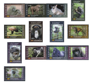 Wildlife - Primates - East Africa / Uganda 2017 Set