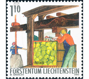 willows  - Liechtenstein 2003 - 110 Rappen