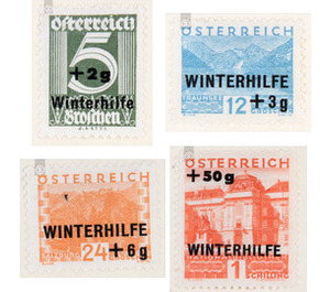 Winter aid  - Austria / I. Republic of Austria 1933 Set