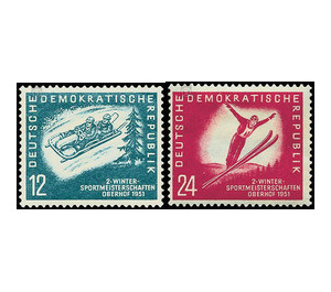 Winter sports championships of the GDR, Oberhof  - Germany / German Democratic Republic 1951 Set