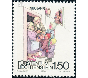 winter traditions  - Liechtenstein 1990 - 150 Rappen