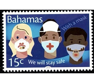 With A Mask We Will Stay Safe - Caribbean / Bahamas 2020 - 15