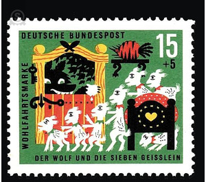 Wohlfahrt 1963 fairy tales by the Brothers Grimm - Germany / Federal Republic of Germany 1963 - 15