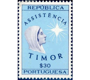 Woman ans star - Timor 1970 - 30