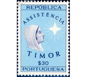Woman ans star - Timor 1970 - 30