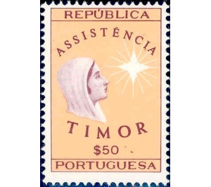 Woman ans star - Timor 1970 - 50