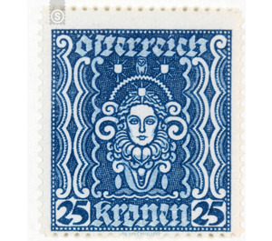 woman presentation  - Austria / I. Republic of Austria 1922 - 25 Krone