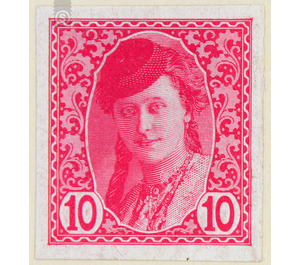 woman presentation  - Austria / k.u.k. monarchy / Bosnia Herzegovina 1913 - 10 Heller