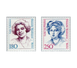 Women in German History - Germany / Berlin 1989 Set