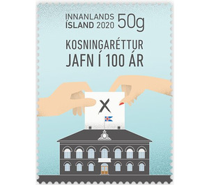 Women's Suffrage in Iceland Centenary - Iceland 2020