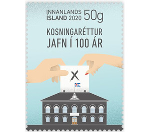 Women's Suffrage in Iceland Centenary - Iceland 2020
