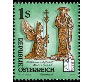 Works of art from monasteries  - Austria / II. Republic of Austria 1995 - 1 Shilling