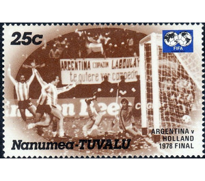 World Cup Soccer Championship, Mexico - Polynesia / Tuvalu, Nanumea 1986