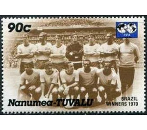 World Cup Soccer Championship, Mexico - Polynesia / Tuvalu, Nanumea 1986