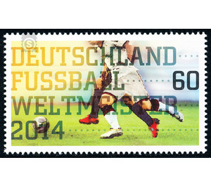 World Cup winner  - Germany / Federal Republic of Germany 2014 - 60 Euro Cent