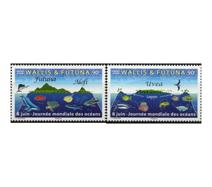 World Day Of the Oceans (2019) - Polynesia / Wallis and Futuna 2019 Set