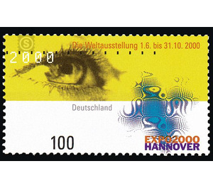 world exhibition EXPO Hannover  - Germany / Federal Republic of Germany 2000 - 100 Pfennig