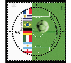 World football champion in the 20th century  - Germany / Federal Republic of Germany 2002 - 56 Euro Cent