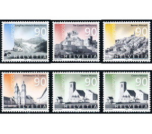 world heritage  - Switzerland 2003 Set