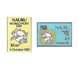 World Post Day - Micronesia / Nauru Set