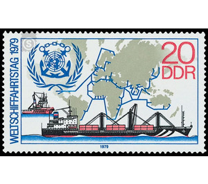 World Shipping Day 1979  - Germany / German Democratic Republic 1979 - 20 Pfennig