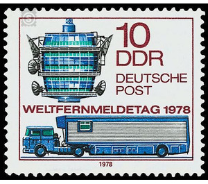 World Telecommunication Day  - Germany / German Democratic Republic 1978 - 10 Pfennig