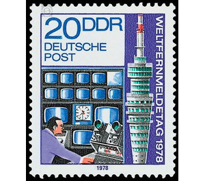 World Telecommunication Day  - Germany / German Democratic Republic 1978 - 20 Pfennig