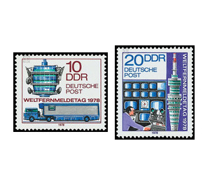 World Telecommunication Day  - Germany / German Democratic Republic 1978 Set