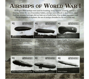 World War I Airships - Micronesia / Micronesia, Federated States 2015