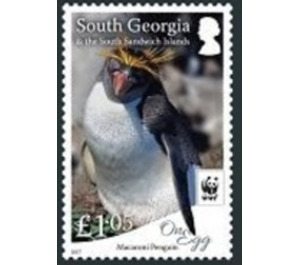 World Wildlife Fund - Macaroni Penguins - Falkland Islands, Dependencies 2017 - 1.05