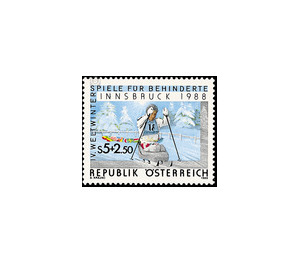 World Winter Games for the Disabled  - Austria / II. Republic of Austria 1988 Set