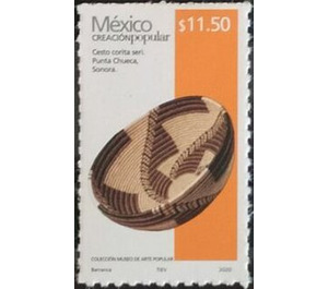 Woven Basket (Self Adhesive) - Central America / Mexico 2020