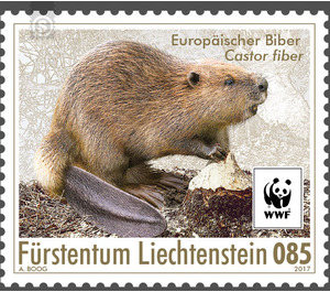 WWF Returnees - Beaver  - Liechtenstein 2017 - 85 Rappen