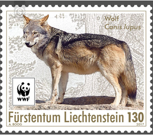 WWF Returnees - Wolf  - Liechtenstein 2017 - 130 Rappen
