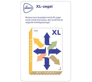 XL Stamp for Parcels - Netherlands 2020