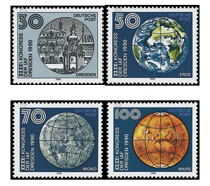 XLI. Congress of the International Astronautical Federation in Dresden 1990  - Germany / German Democratic Republic 1990 Set