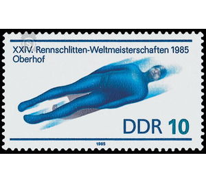 XXIV World Championships 1985 in Oberhof  - Germany / German Democratic Republic 1985 - 10 Pfennig