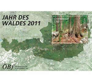 Year of forests 2011  - Austria / II. Republic of Austria 2011