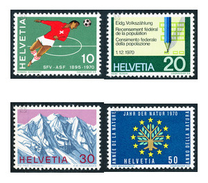 Year of nature  - Switzerland 1970 Set