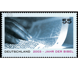 Year of the Bible  - Germany / Federal Republic of Germany 2003 - 55 Euro Cent