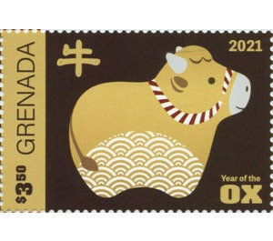 Year of the Ox 2021 - Caribbean / Grenada 2021 - 3.50