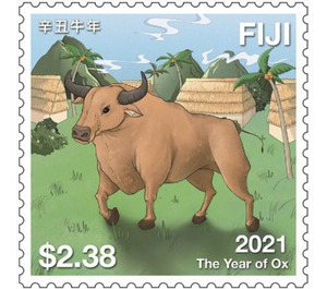Year of the Ox 2021 - Melanesia / Fiji 2021 - 2.38