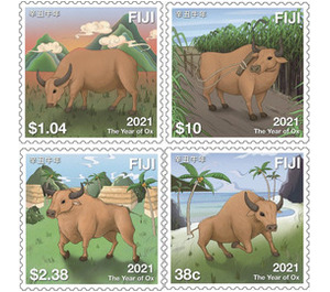 Year of the Ox 2021 - Melanesia / Fiji 2021 Set