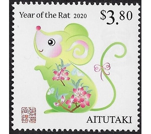 Year of the Rat 2020 - Aitutaki 2019 - 3.80