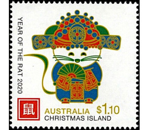 Year of the Rat 2020 - Christmas Island 2020 - 1.10