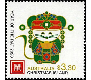 Year of the Rat 2020 - Christmas Island 2020 - 3.30