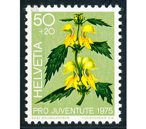 Yellow Archangel (Lamium galeobdolon)  - Switzerland 1975 - 50 Rappen