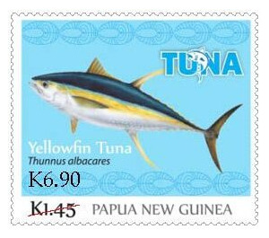 Yellowfin Tuna (Thunnus albacares) - Melanesia / Papua and New Guinea / Papua New Guinea 2020 - 6.90