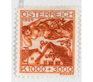 Youth and fight against tuberculosis  - Austria / I. Republic of Austria 1924 - 1,000 Krone