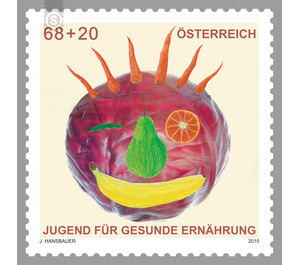 youth  - Austria / II. Republic of Austria 2015 - 68 Euro Cent